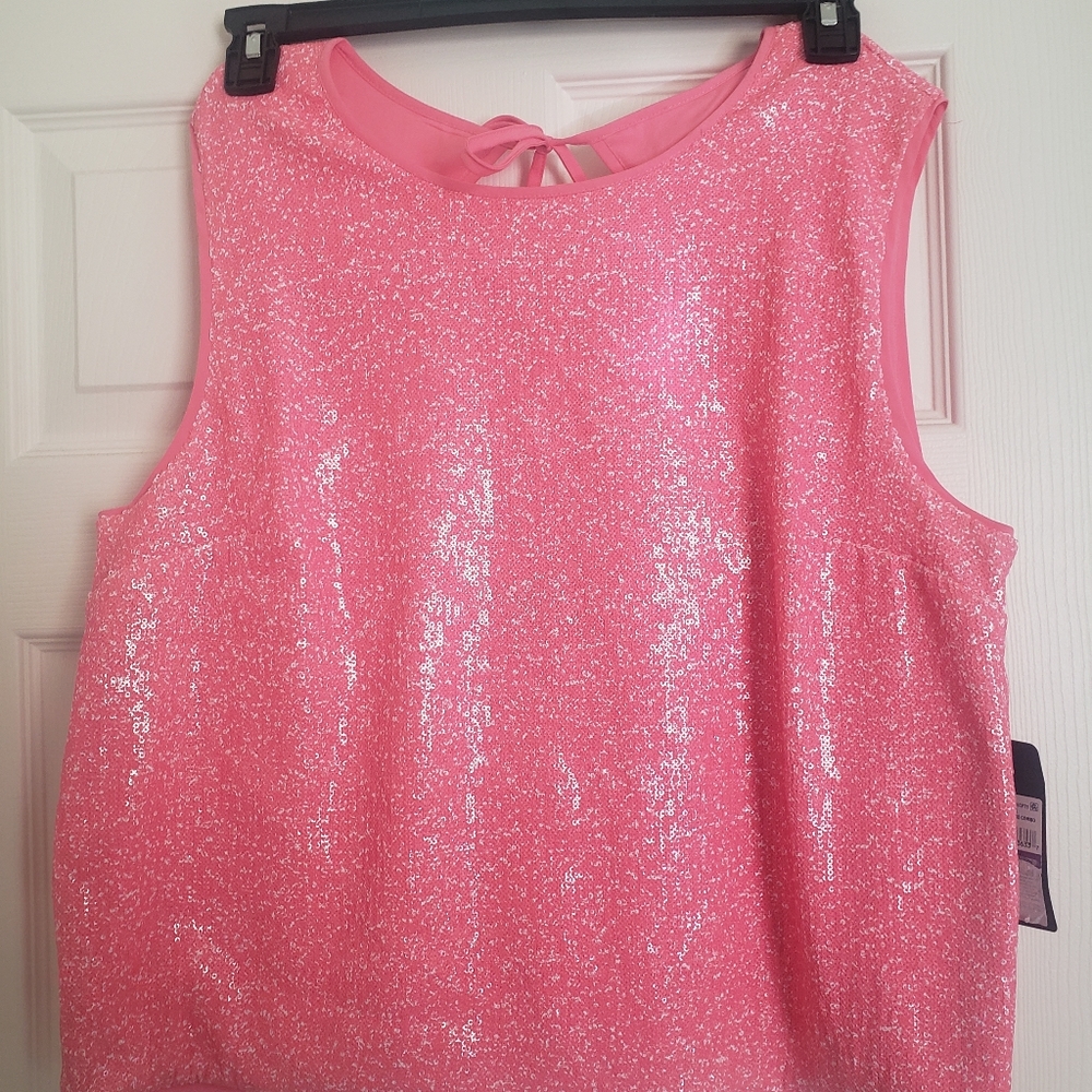 Rachel Roy NWT sequin top